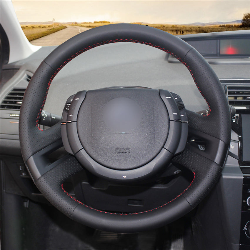 MEWANT Steering Wheel Cover for Citroen C4 Picasso 2006-2013 / Grand C4 Picasso 2007-2013