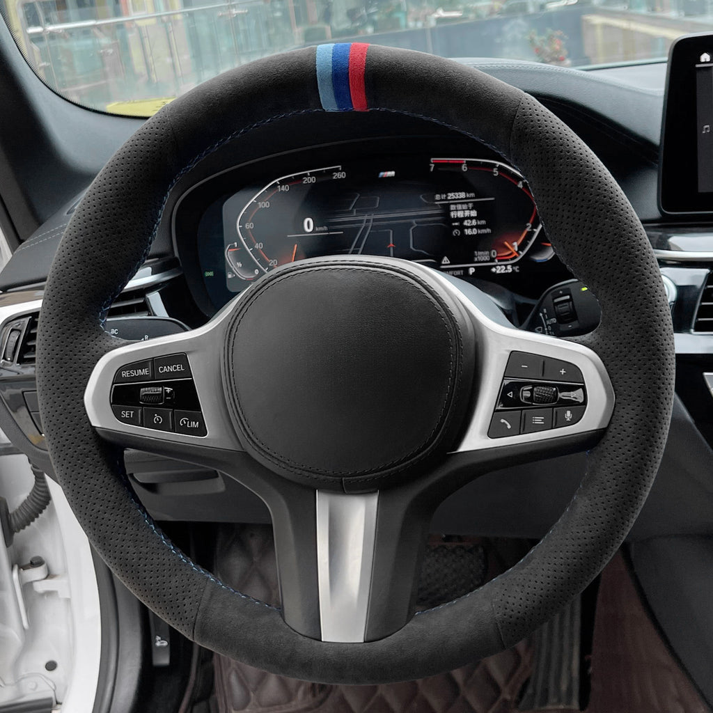MEWANT Couvre Volant pour BMW M2 G87 M3 G80 G81 M4 G82 G83 M5 F90 F91 F92 F93 X3 X4 X5