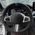 MEWANT Couvre Volant pour BMW M2 G87 M3 G80 G81 M4 G82 G83 M5 F90 F91 F92 F93 X3 X4 X5