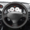 MEWANT Couvre Volant pour Peugeot 206 2001-2009 / 206 SW 2002-2007