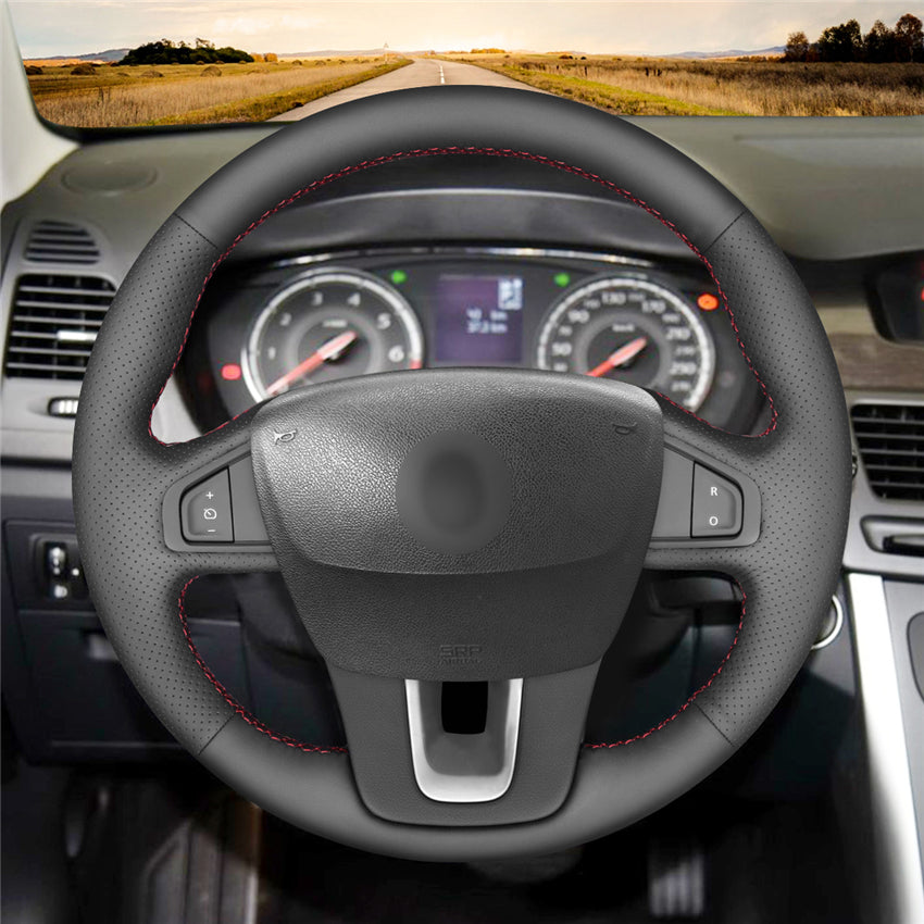 MEWANT Couvre Volant pour Renault Laguna 3 2007-2012 / Latitude 2010-2015 Renault Samsung SM5 2009-2018 / SM7 2014-2018