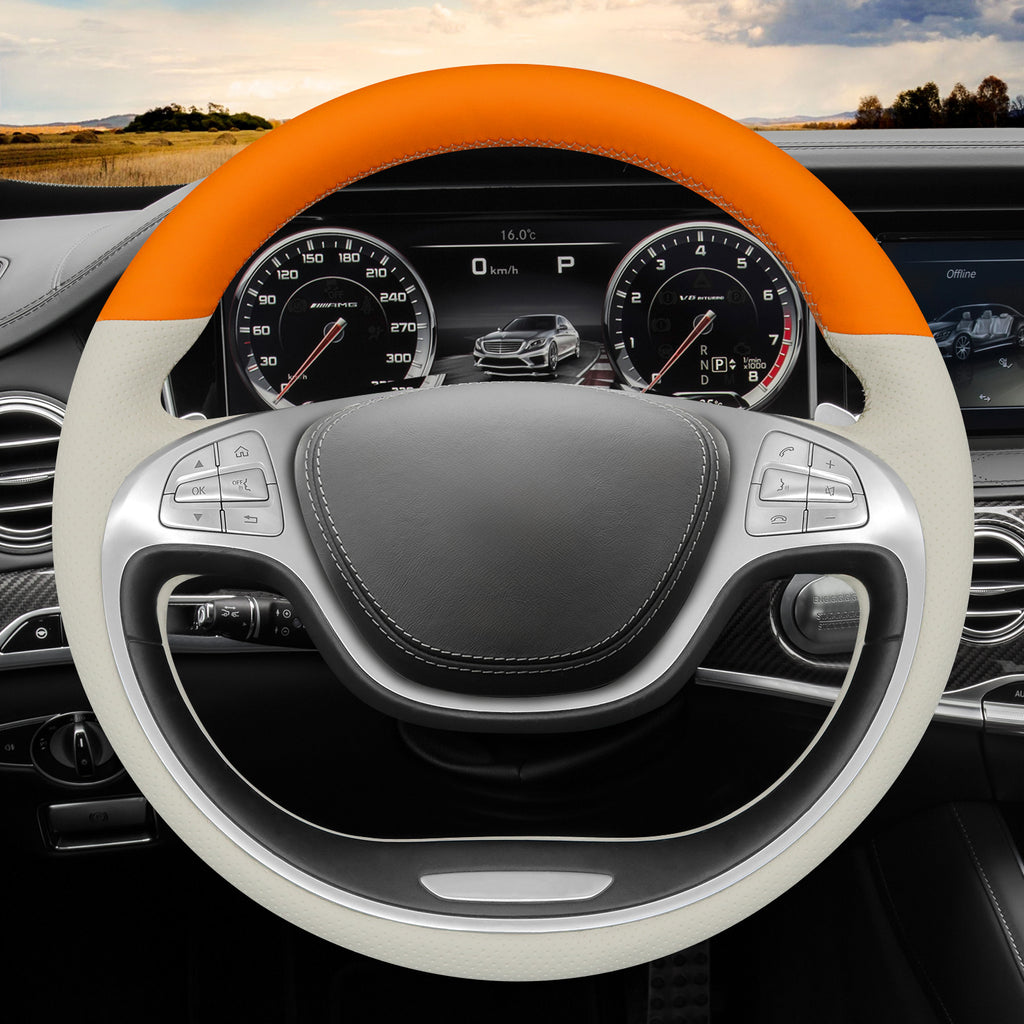 MEWANT Couvre Volant pour Mercedes-Benz S-Class W222 2014-2017