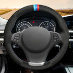 Mewant Couvre Volant pour BMW X3 E83 2007-2010 X5 E53 2000-2006