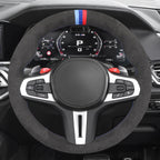 MEWANT Couvre Volant pour BMW M2 M3 M4 M5 M8 G8X F9X