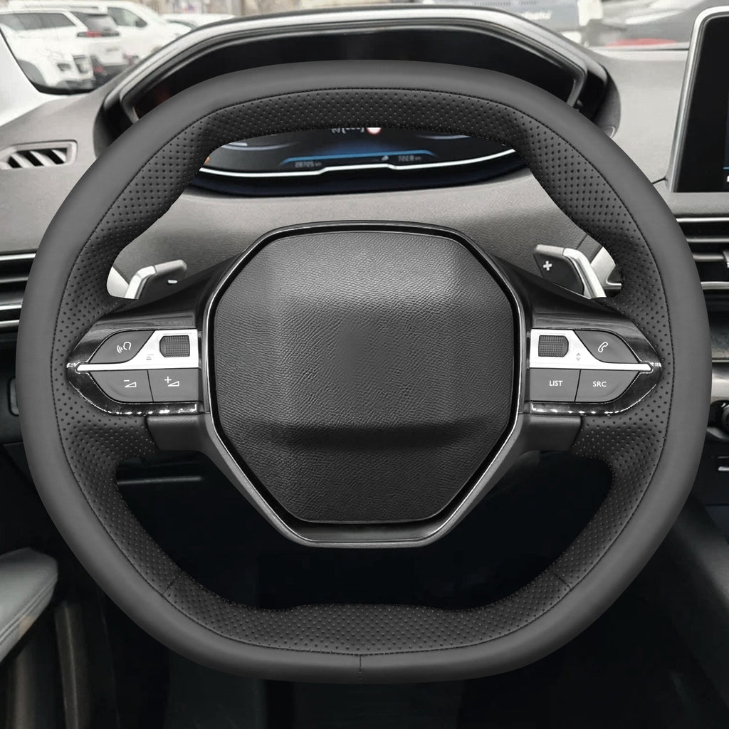 MEWANT Couvre Volant pour Peugeot 208 308 (SW) 2008 3008 508 508 SW 5008  Partner Rifter