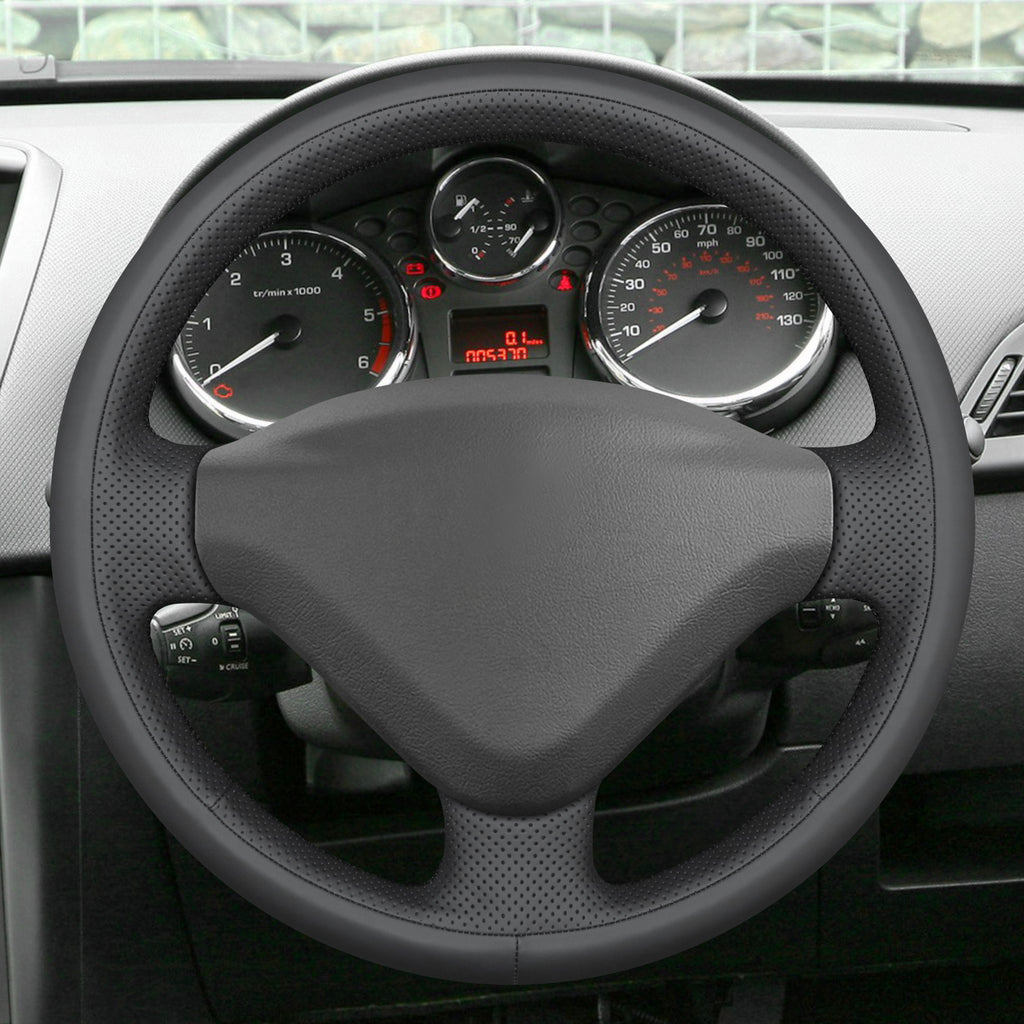 MEWANT Couvre Volant pour Peugeot 206 207 CC 207 SW Expert Partner