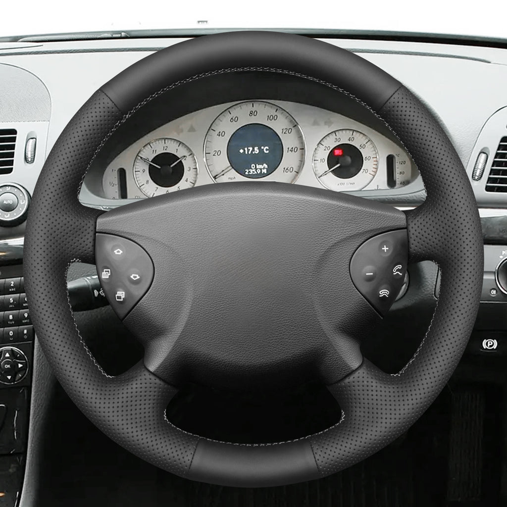 MEWANT Couvre Volant pour Mercedes-Benz E-Class W211 2003-2006 G-Class W463 2003-2007