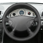 MEWANT Couvre Volant pour Mercedes-Benz E-Class W211 2003-2006 G-Class W463 2003-2007