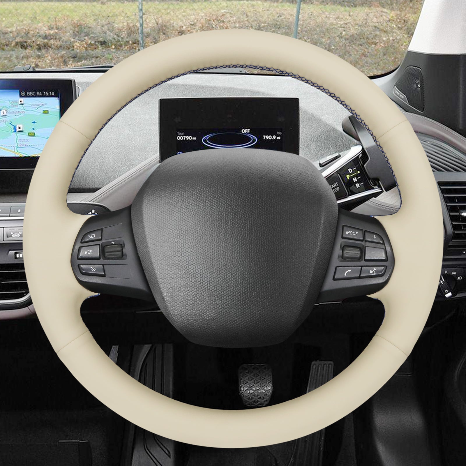 MEWANT Couvre Volant pour BMW i3 2013-2022