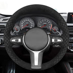 MEWANT Couvre Volant pour BMW (M Sport) X6 X5X4 X3 X2 X1 F12 F10 F32 F34 F20 F21 M135i F45 F46  F22 F23 M235i F30 F31 2015-2019