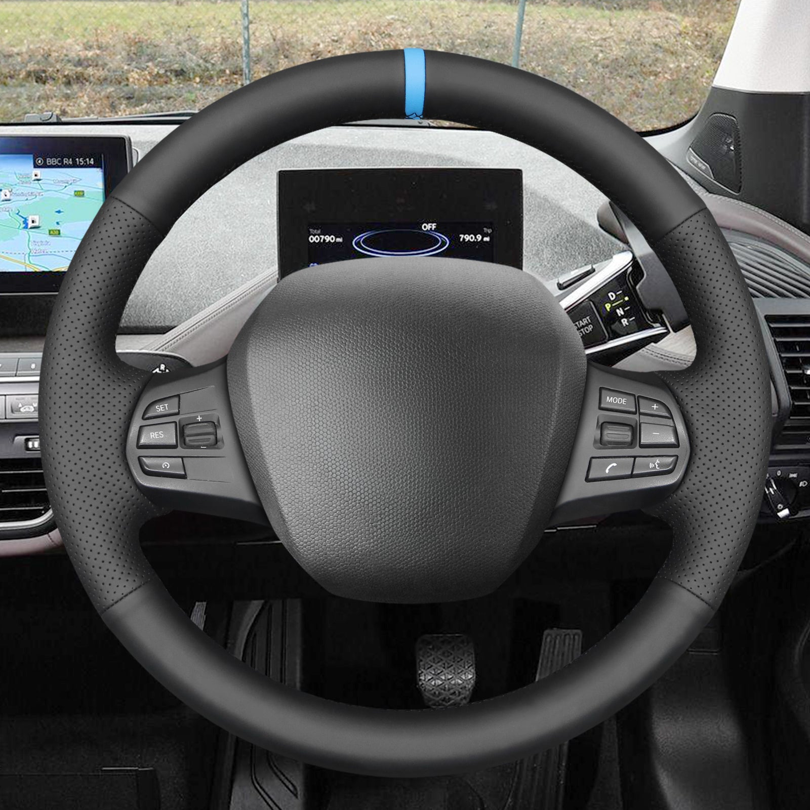 MEWANT Couvre Volant pour BMW i3 2013-2022