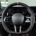 MEWANT Couvre Volant pour BMW (M Sport)5 Series G60 (Sedan) G61 (Touring) 7 Series G70 i5 G60 (Sedan) G61 (Touring) i7 G70