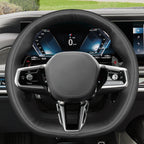 MEWANT Couvre Volant pour BMW (M Sport)5 Series G60 (Sedan) G61 (Touring) 7 Series G70 i5 G60 (Sedan) G61 (Touring) i7 G70