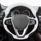 MEWANT Couvre Volant pour BMW F40 F44 G20 G21 G30 G31 G32 G11 G12 G26 X3 X6 Z4