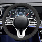 MEWANT Couvre Volant pour Mercedes-Benz A-Class (W177V177) C-Class (W205)  B-Class (W247) Citan CLA-Class (C118) E-Class (W213 GLA-Class GLS-Class Sprinter