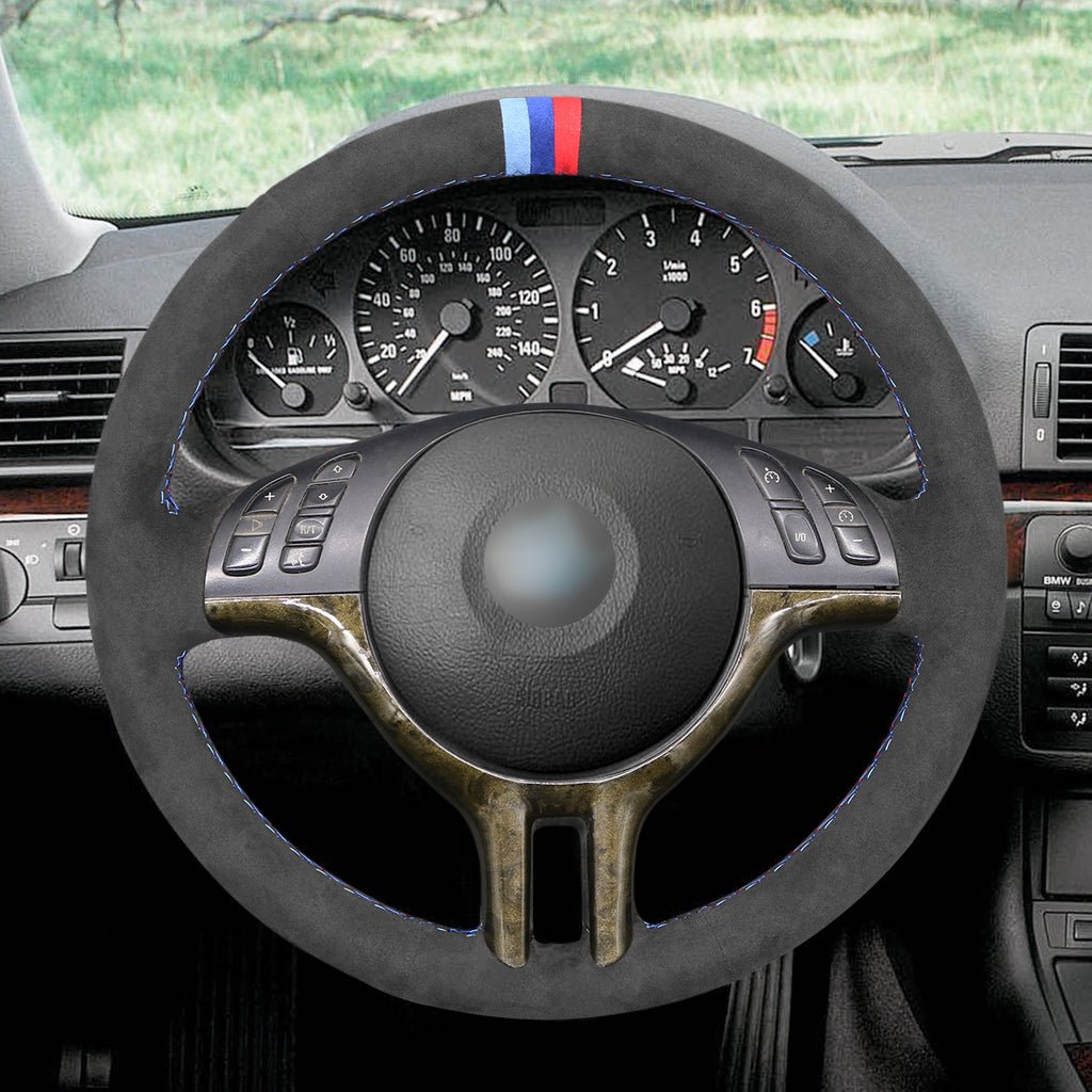 MEWANT Couvre Volant pour BMW 3 Series E46 E39 X5 E53 Z3 E36