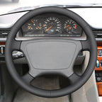 MEWANT Couvre Volant pour Mercedes-Benz C-Class W202 CL-Class C140 E-Class W210 W124 W140