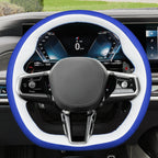 MEWANT Couvre Volant pour BMW (M Sport)5 Series G60 (Sedan) G61 (Touring) 7 Series G70 i5 G60 (Sedan) G61 (Touring) i7 G70