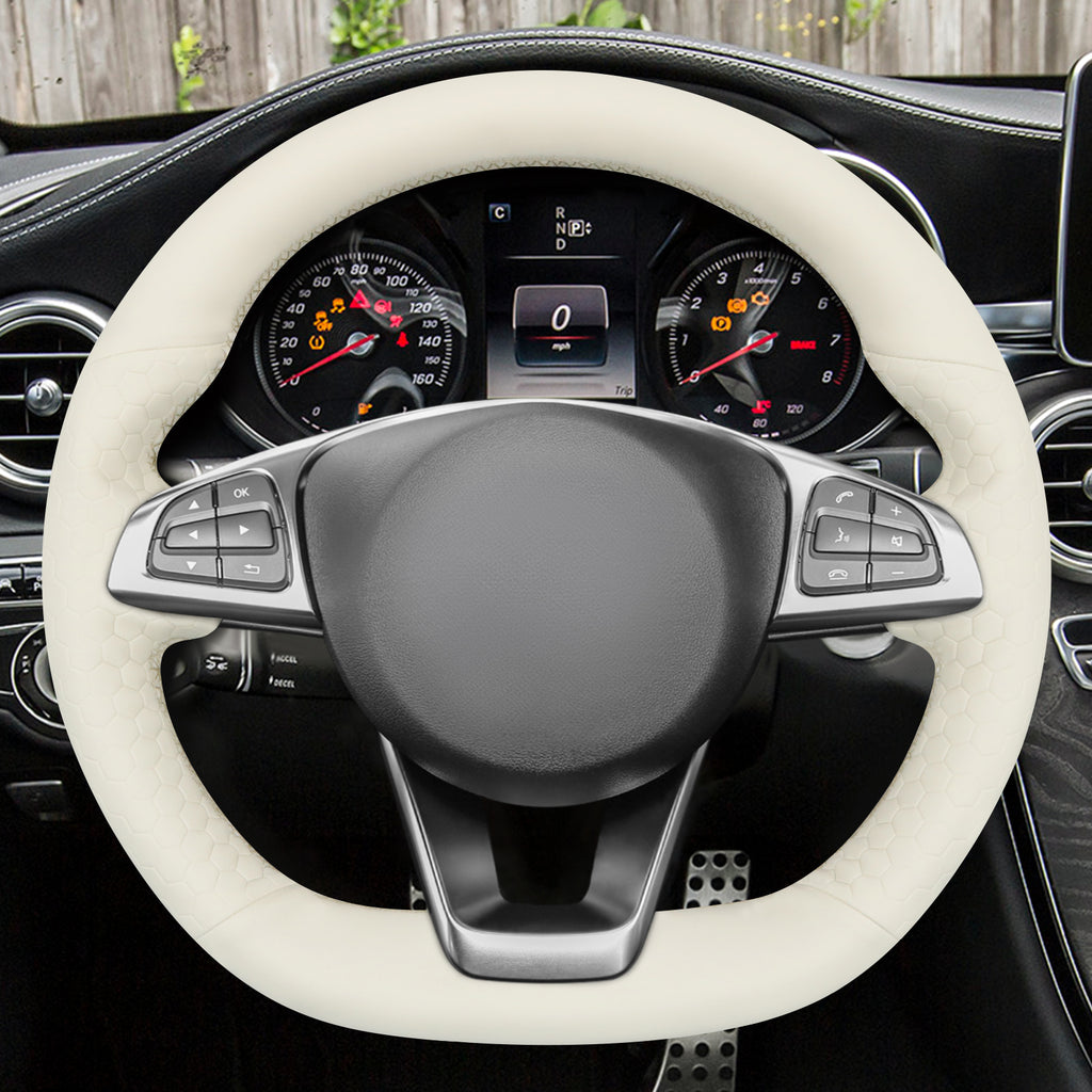 MEWANT Couvre Volant pour Mercedes-Benz C-Class W205 AMG C43 CLA-Class C117 CLS-Class C218 SL-Class R231 GLC-Class X253 C253
