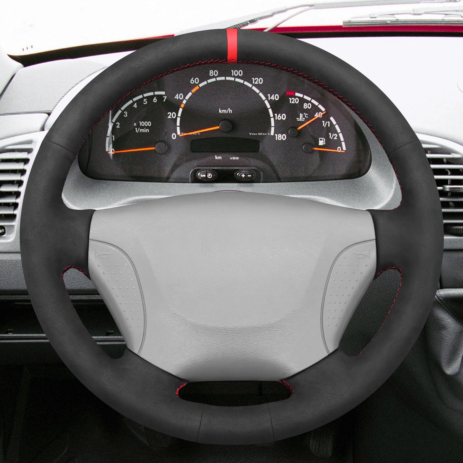 MEWANT Steering Wheel Cover for Mercedes Benz Sprinter W901-W905 1998-2006
