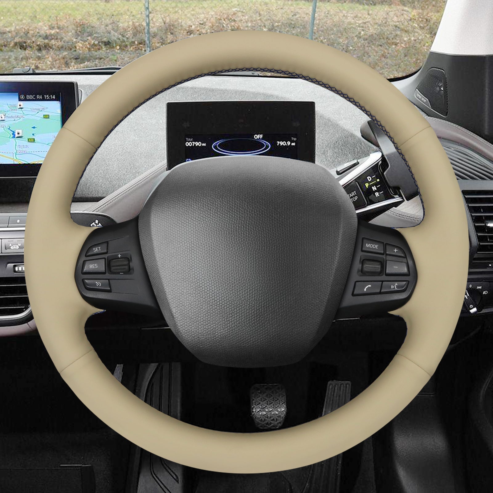 MEWANT Couvre Volant pour BMW i3 2013-2022