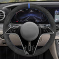 MEWANT Couvre Volant pour Mercedes-Benz CLS-Class (C257) E-Class (W213) W214 2021-2023  EQS (V297) GLE-Class S-Class (W223)