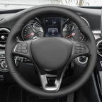 MEWANT Couvre Volant pour Mercedes-Benz A-Class B-Class C-Class CLA-Class CLS-Class E-Class (W213) EQV (W447) GLC-Class (X253C253) GLE-Class (W166C292) (W470)