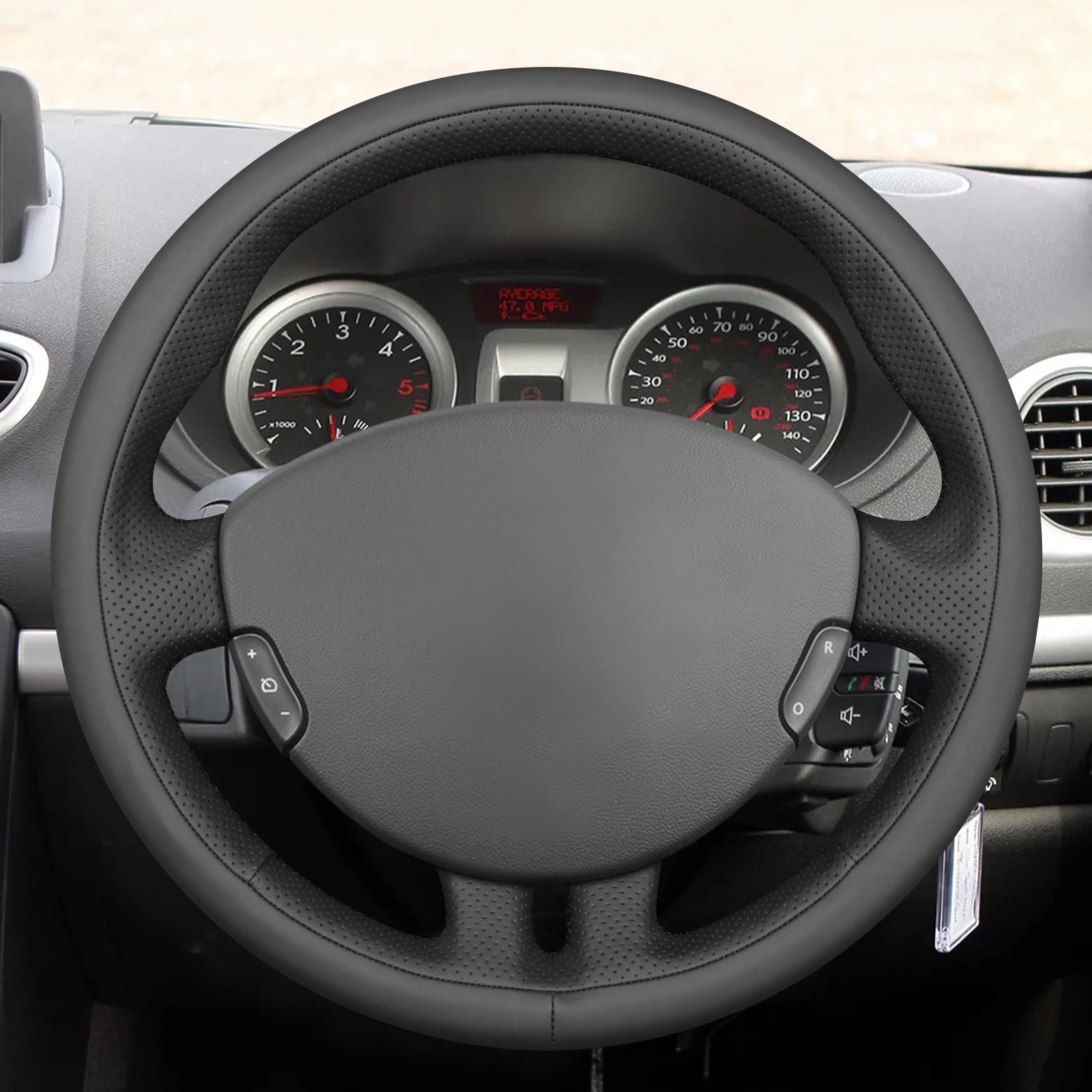 MEWANT Couvre Volant pour Renault Clio 3 2005-2012