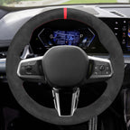 MEWANT Couvre Volant pour BMW (M Sport) 2 Series U06 (Active Tourer) 2022-2024 / X1 U11 X2 U10 2024