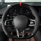 MEWANT Couvre Volant pour BMW (M Sport)5 Series G60 (Sedan) G61 (Touring) 7 Series G70 i5 G60 (Sedan) G61 (Touring) i7 G70