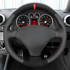MEWANT Steering Wheel Cover for Audi A2 A3 A4 RS S4 TT 2001-2006