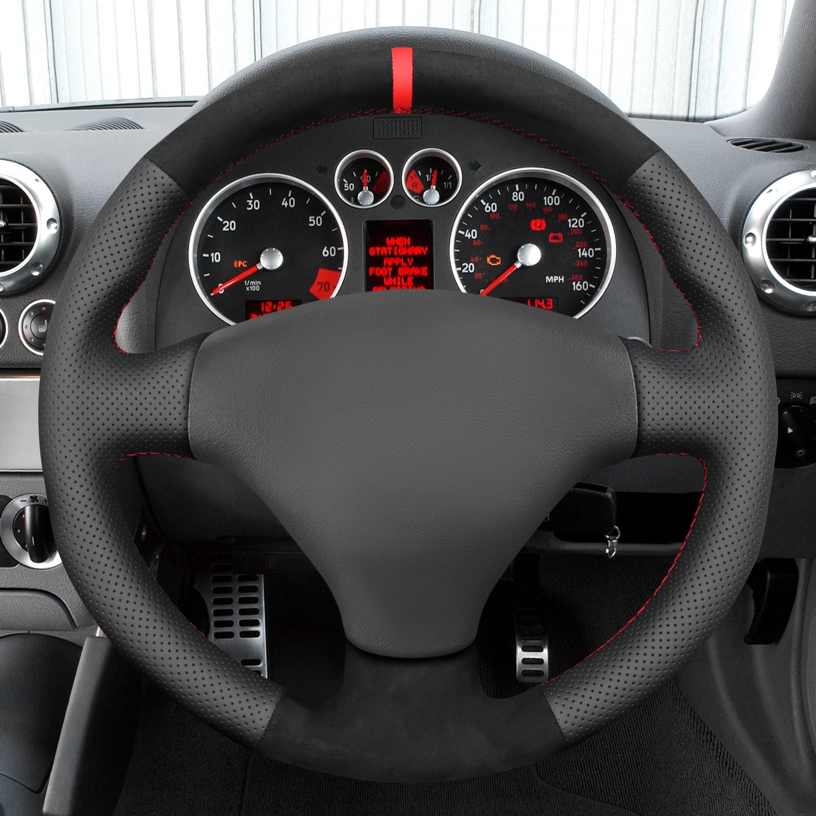 MEWANT Couvre Volant pour Audi A2 A3 A4 RS  S4 TT 2001-2006