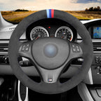 MEWANT Couvre Volant pour BMW E87 E90 E81  E82 E88 E82 E90 E91 E92 E93 E84 2007-2013