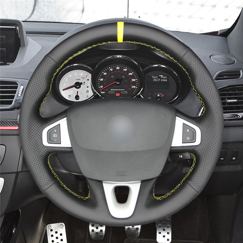 MEWANT Couvre Volant pour Renault Megane 3 (Coupe) RS 2010-2016