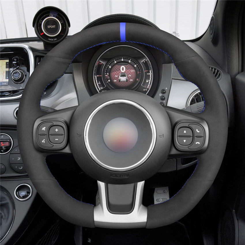 MEWANT Couvre Volant pour Fiat Abarth 595 595C 695 695C Fiat 500 500C