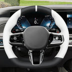 MEWANT Couvre Volant pour BMW (M Sport)5 Series G60 (Sedan) G61 (Touring) 7 Series G70 i5 G60 (Sedan) G61 (Touring) i7 G70