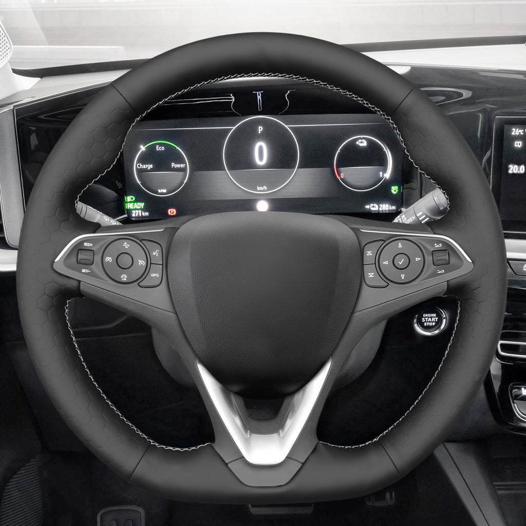 MEWANT Couvre Volant pour Opel Astra (K) Combo Corsa(E|F) Grandland X Insignia (CT) B