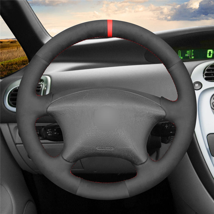 MEWANT Couvre Volant pour Citroen Berlingo 2003-2008 / Jumpy 2007-2008 / Xsara 2003-2009 / Xsara Picasso 2003-2010 / C5 2001-2008 / C8 2002-2013