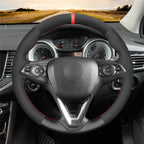 MEWANT Couvre Volant pour Opel Astra (K) Corsa (E) Crossland X Grandland X Insignia (CT) B Karl Zafira (C)