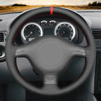 MEWANT Couvre Volant pour VW Golf 4 Passat B5 Variant Polo Bora Sharan 1997-2004