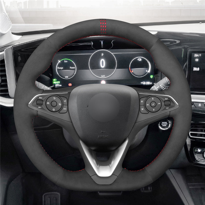 MEWANT Couvre Volant pour Opel Astra (K) Combo Corsa(E|F) Grandland X Insignia (CT) B
