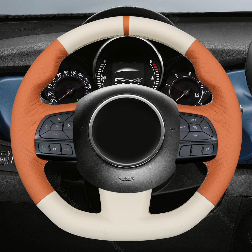 MEWANT Couvre Volant pour Fiat 500X 2014-2021