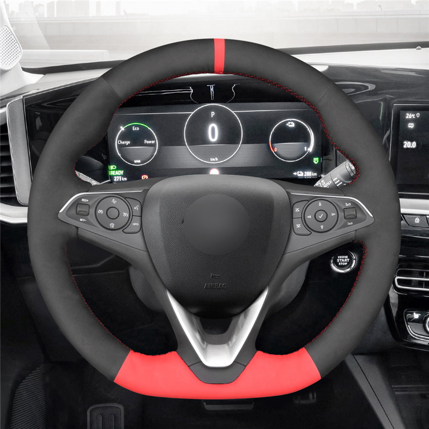 MEWANT Couvre Volant pour Opel Astra (K) Combo Corsa(E|F) Grandland X Insignia (CT) B