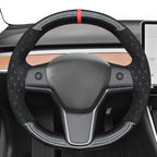 MEWANT Couvre Volant pour Tesla Model 3 2019-2023 Model Y 2021-2023