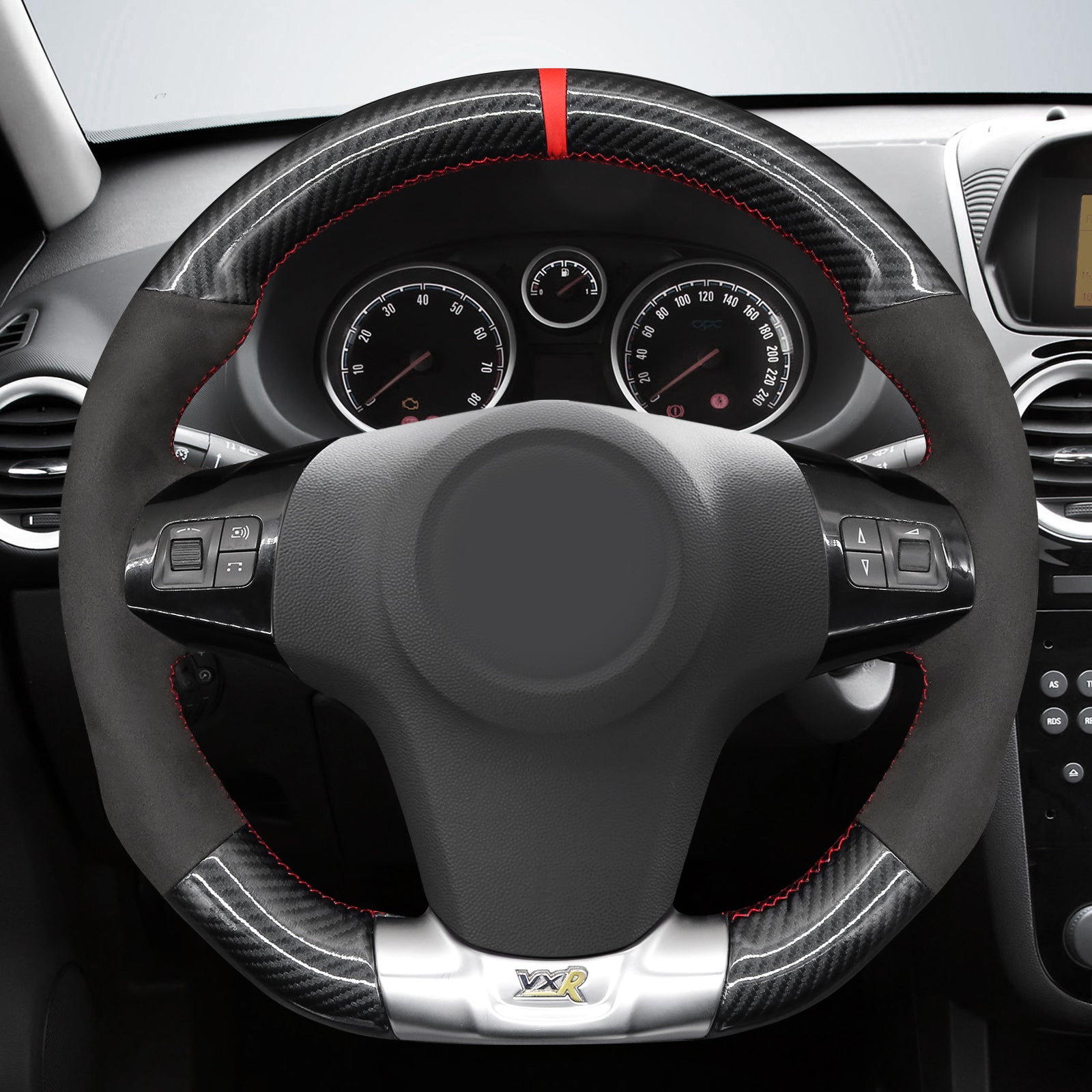 MEWANT Couvre Volant pour Opel Corsa (D) OPC 2007-2015