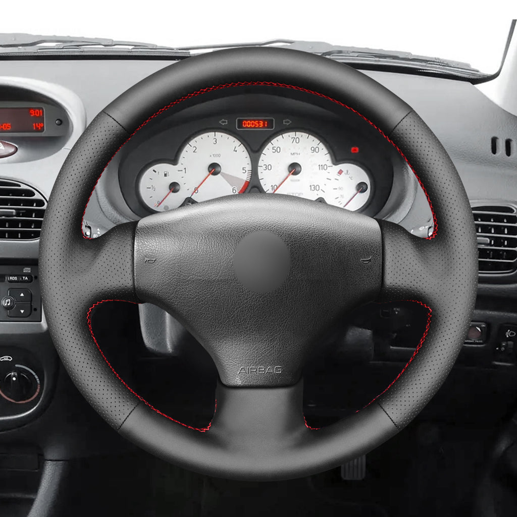 MEWANT Couvre Volant pour Peugeot 206 2001-2009 / 206 SW 2002-2007