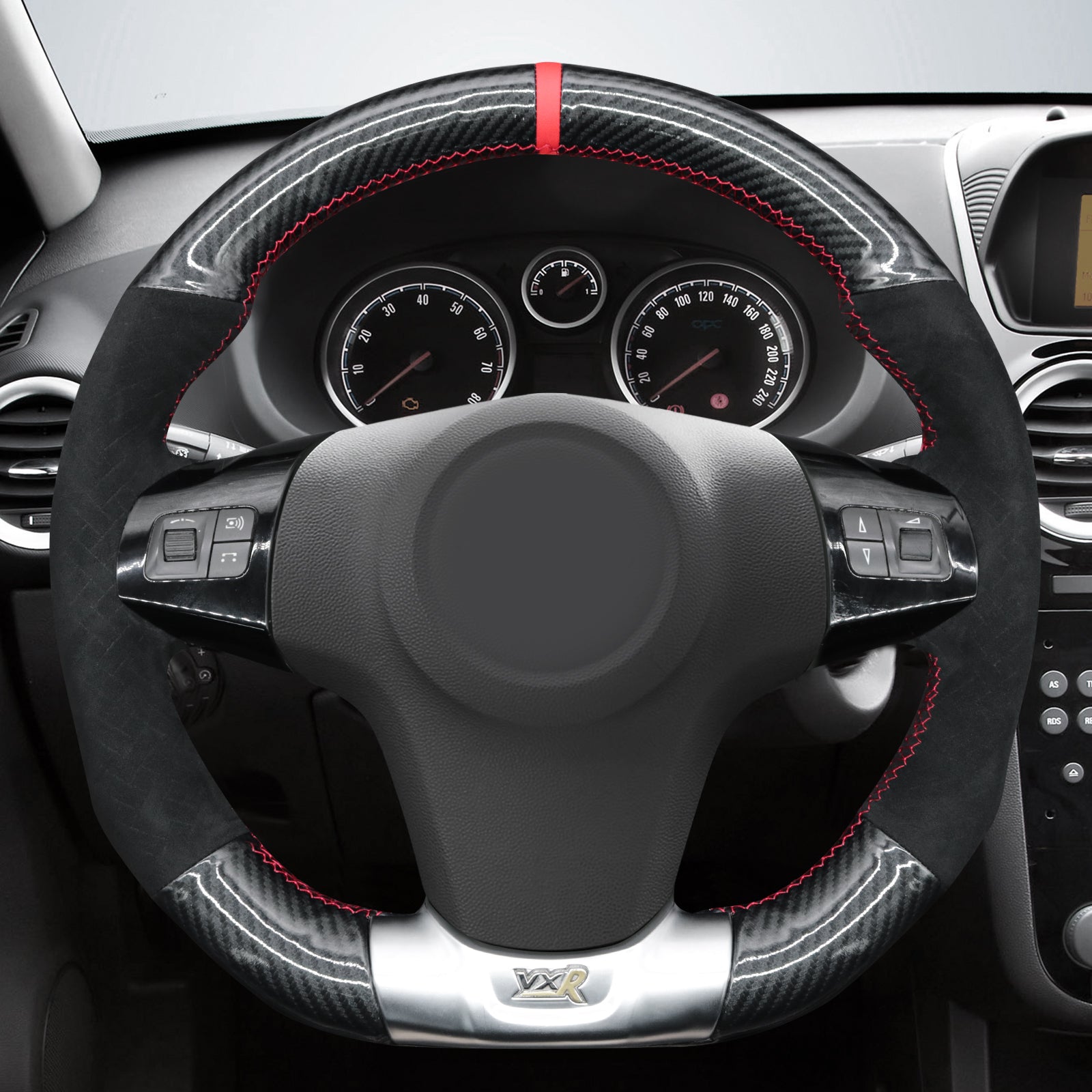 MEWANT Couvre Volant pour Opel Corsa (D) OPC 2007-2015