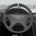 MEWANT Couvre Volant pour Mercedes-Benz CLK-Class W208 C208 E-Class W210 G-Class W463