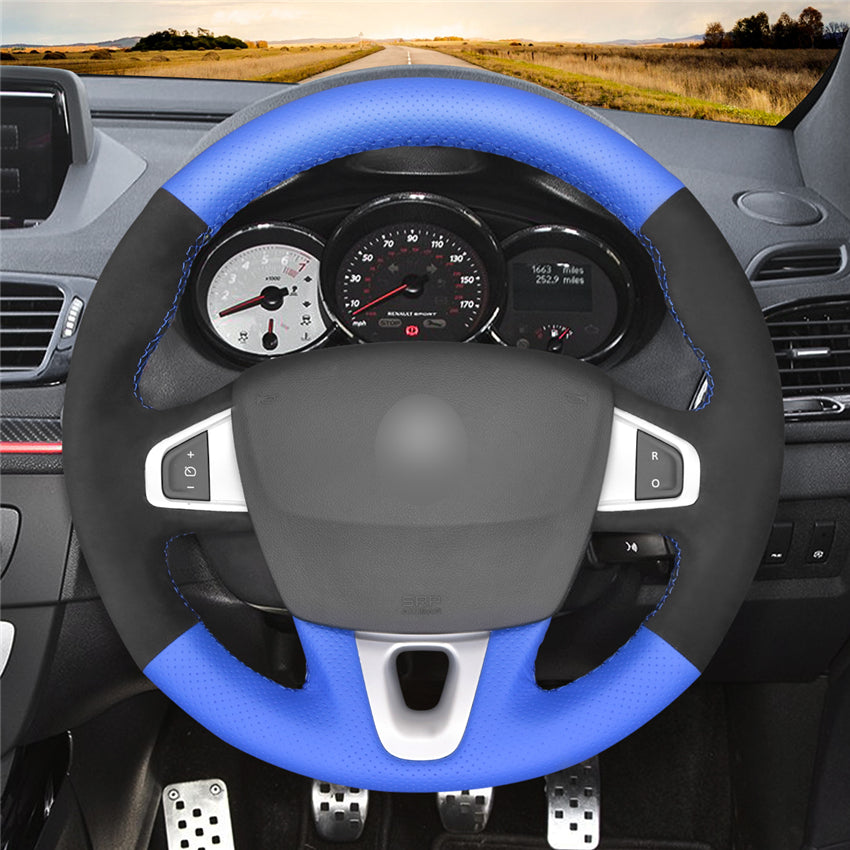 MEWANT Couvre Volant pour Renault Megane 3 (Coupe) RS 2010-2016