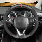 MEWANT Couvre Volant pour Opel Astra (K) Corsa (E) Crossland X Grandland X Insignia (CT) B Karl Zafira (C)